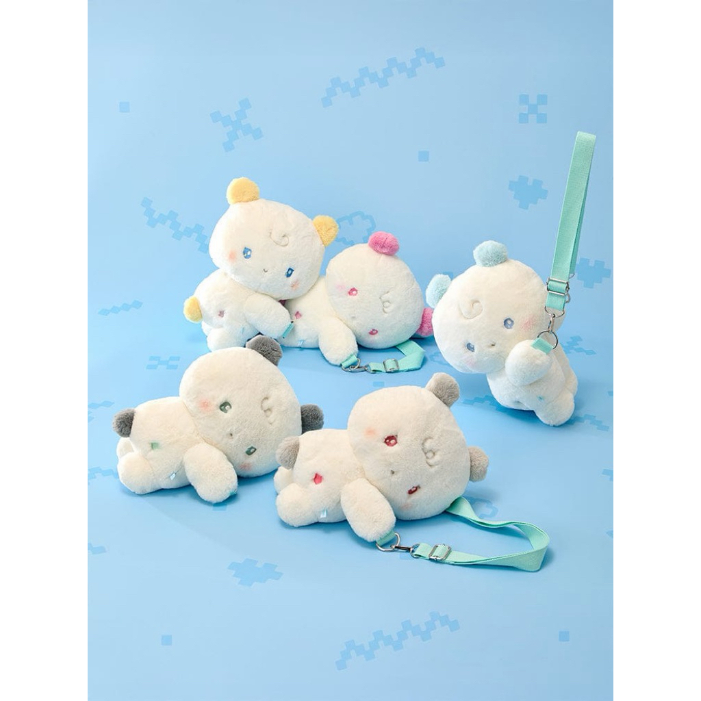 พร้อมส่ง 🌻 Plave - MMMM BABY HUG ME PLUSH CROSSBODY BAG ไม่แกะซีล