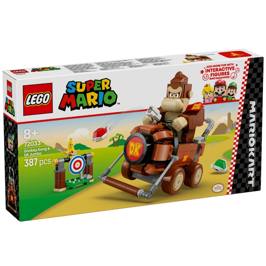 72033 : LEGO Mario Kart Donkey Kong & DK Jumbo (กล่องมีตำหนิเล็กน้อย)​