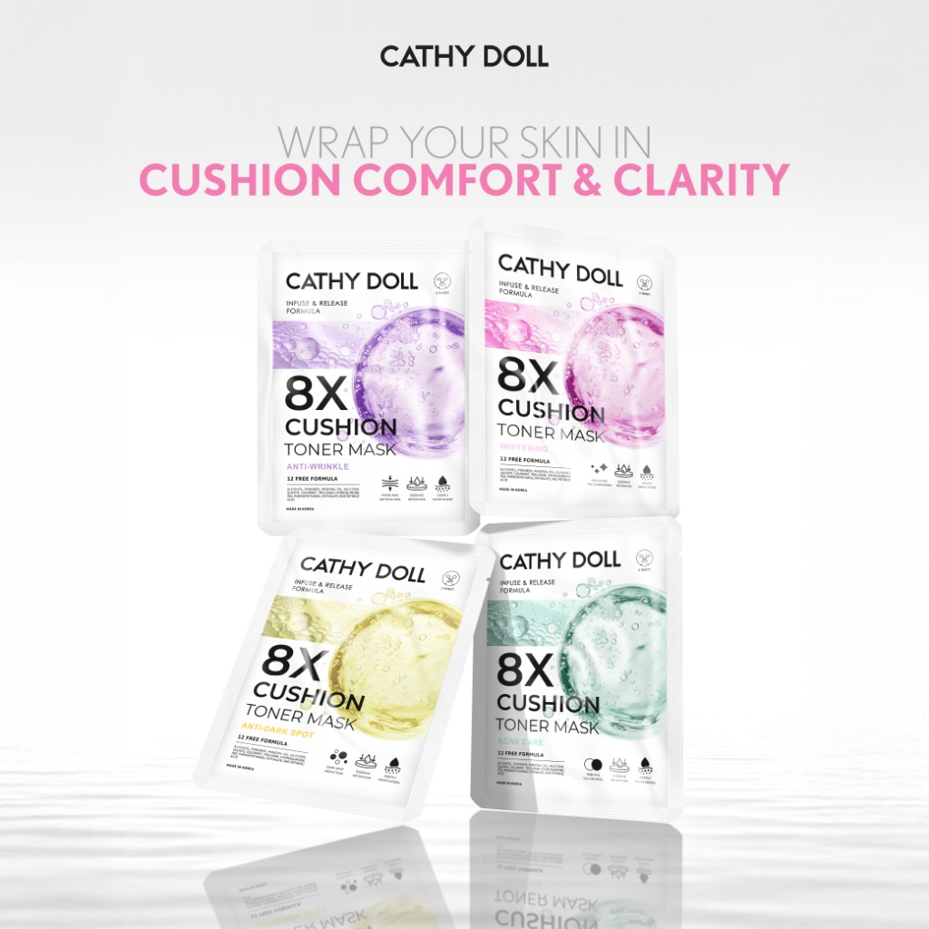 Cathy Doll 8เอ็กซ์คุชชั่นโทนเนอร์มาสก์