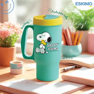 32 ออนซ์ ESKIMO แก้วน้ำ แก้วเก็บความเย็นมีหูจับ เก็บความเย็น 32 oz. สดใส เกรด A มีช่องใส่หลอด CM32B