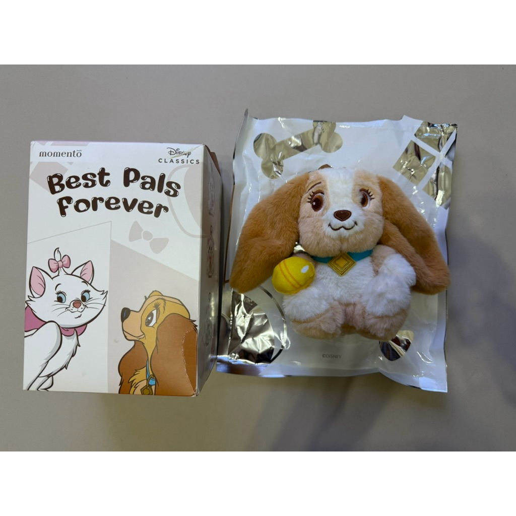 ✨กล่องจุ่มโลตัส พวงกุญแจ Lady and the tramp