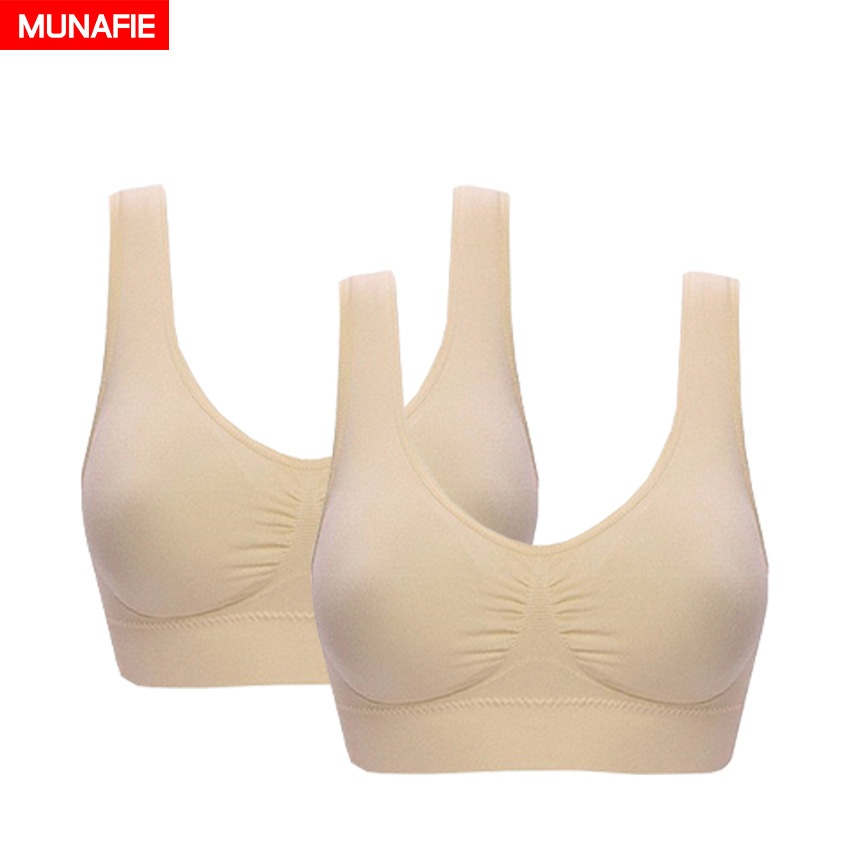 Munafie ซื้อ 1 แถม 1!! เสื้อชั้นใน กระชับไร้รอยต่อ No.T082