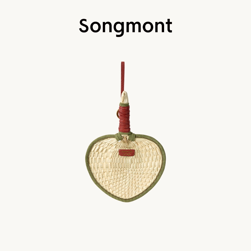 Songmont Woven Fan Charm พวงกุญแจห้อยกระเป๋า