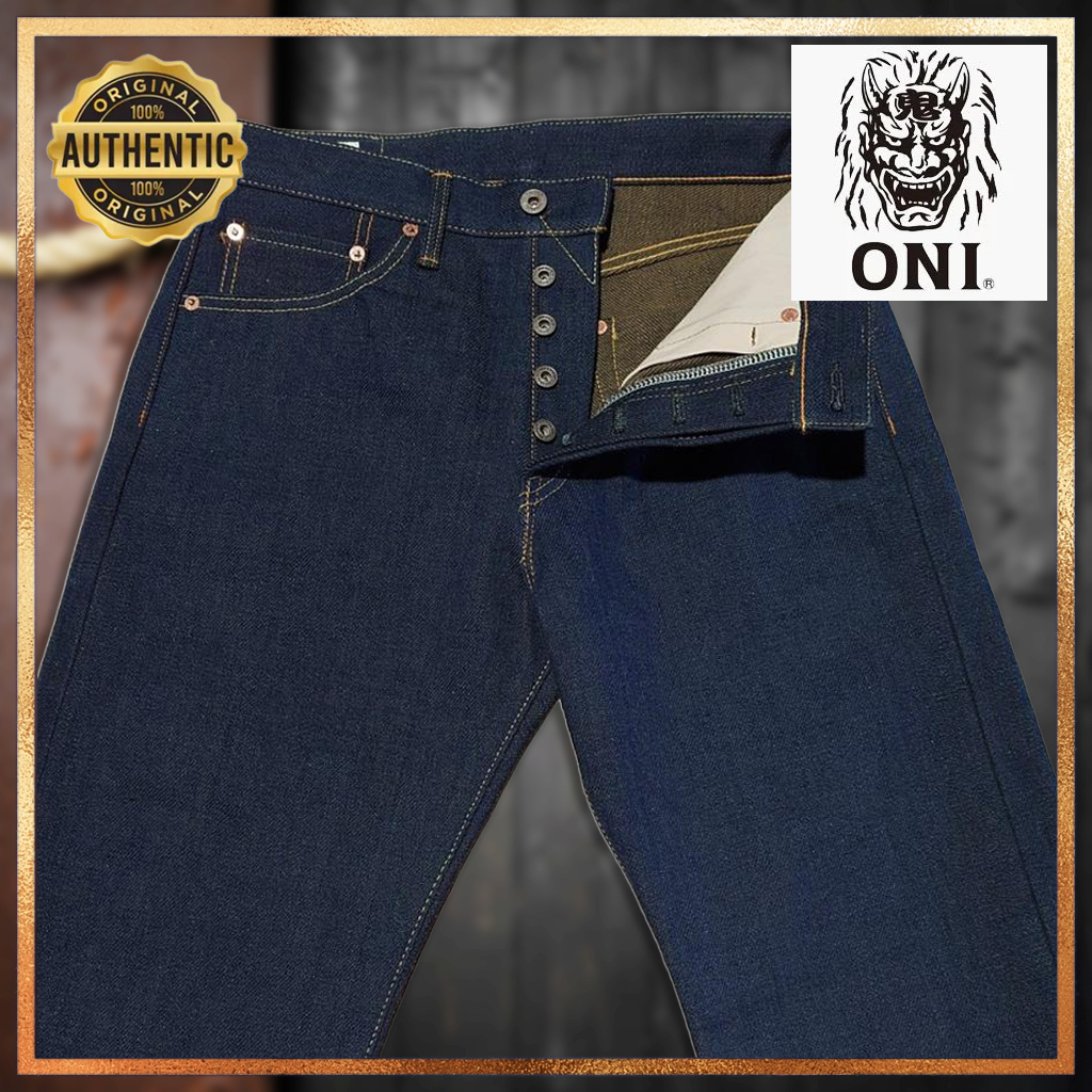 ONI Denim ONI-288ZR-OLV Regular Straight 20oz Secret Denim [Direct from Japan]