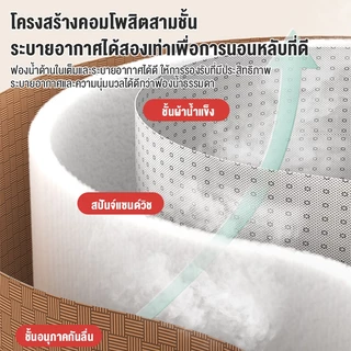 🔥Goody ❄พรมไม้ไผ่ เสื่อหวาย เหมาะกับฤดูร้อน เย็น เสื่อทาทามิ กันลื่น เสื่อไม้ไผ่ สามารถม้วนเก็บได❄