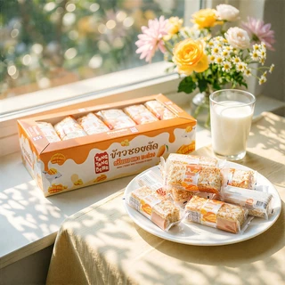 1ลัง 30กล่อง 360ชิ้น ข้าวซอยตัด 🍪 ราคาขายส่ง โรงงานส่งตรง ฮาลาลรับรอง บรรจุแยกชิ้น ของขวัญวันหยุด