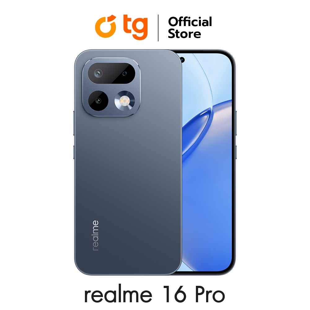 realme 16 Pro 5G (12/256GB) แถมฟรี realme TechLife Buds(จำกัด)+ประกันจอแตก