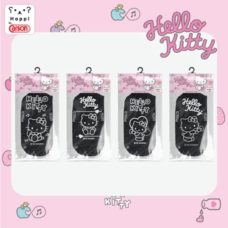 ถุงเท้านักเรียนกันลื่น Happi by Carson ลิขสิทธิ์เเท้ Kitty แพ็ค 1 คู่ (คละลาย)