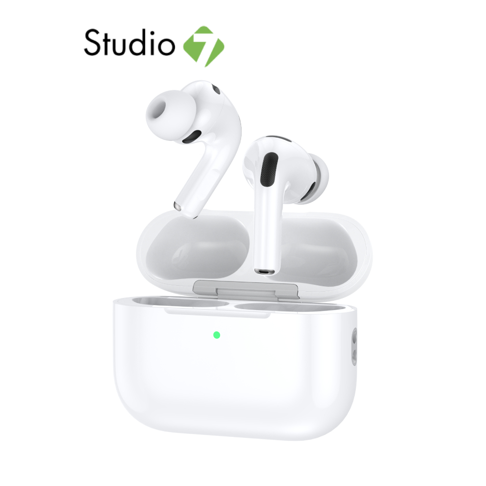 หูฟัง QPLUS TWS Stereo BT25 White Type-C by Studio7