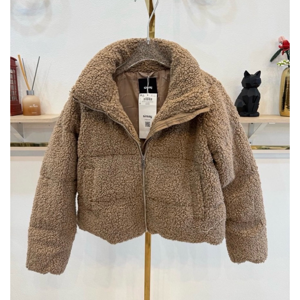 แจ็ทเก็ทขน sinsay puffer jacket