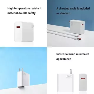 ⚡ส่งจาก กทม⚡Seamwi 120W 6A USB C อุปกรณ์ชาร์จเร็ว เป็น Type C สําหรับ สายชาร์จ Xiaomi โทรศัพท์มือถือ
