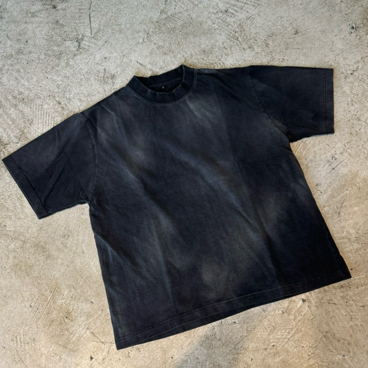 เสื้อ Boxy sunfade พ่น ผ้า Heavy USAคุณภาพสูง
