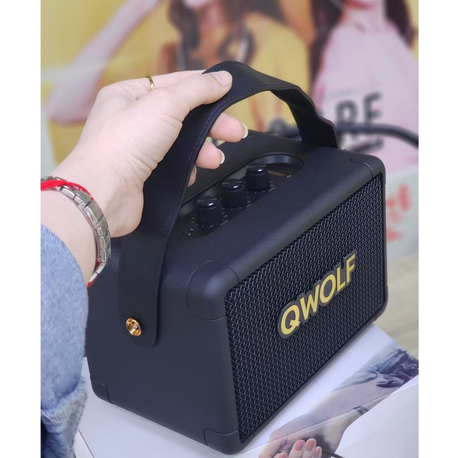 ลำโพงบลูทูธ เบสแน่น บอก%แบต M4 MAX ขับ25W เสียงดีมาก ปรับVOLUME BASS TREBLEได้ รองรับUSB TF ลำโพงไร้สายพกพาได้ มีหูหิ้ว