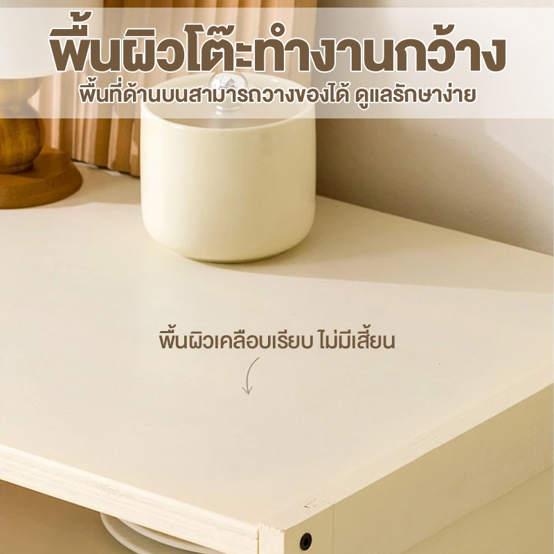 [ส่งจากไทย] ตู้ไซด์บอร์ดไม้ไผ่ ตู้เก็บของในครัว สไตล์มินิมอล มูจิ ตู้กับข้าวระบายอากาศได้ดี แข็งแรงทนทาน ประกอบง่าย ราคา ถูกที่สุด ดีลบีเคเค แกลเลอรีภาพที่ 8