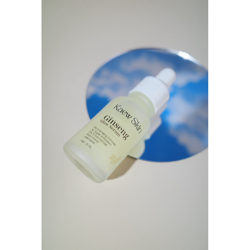 แก้วสกิน โสมโกลว์ เซรั่ม Ginseng Glow Serum 15 ML.