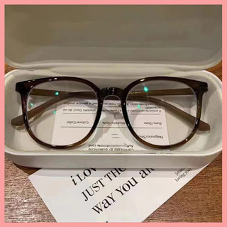 เฟรมใหญ่เบามาก -50~400° 👓แว่นสายตาสั้น👓 กรอบแว่นตา HD ป้องกันแสงสีฟ้าสำหรับผู้หญิง แว่นสายตา 101B