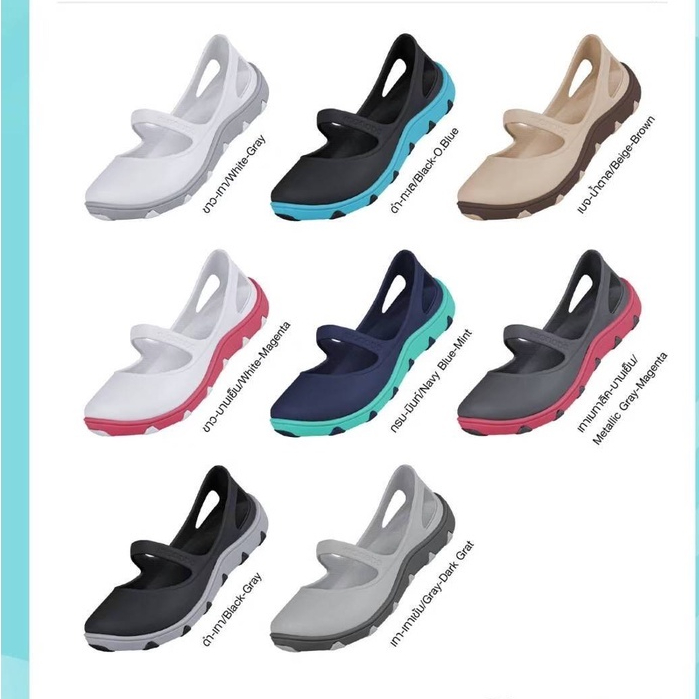 Moniga รองเท้าสวมทรงคัชชู รุ่น TAMMY ไซส์ 5-9