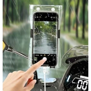 MOTOTEC MT-WP05 ซองกันน้ำมือถือ ซองกันน้ำไรเดอร์ พร้อมช่องชาร์จ แตะหน้าจอ ทัชสกรีนได้