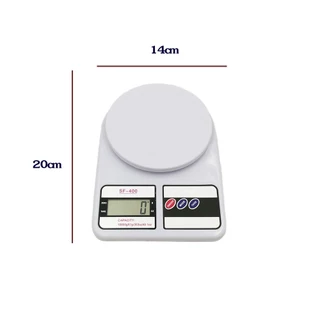 ตาชั่งดิจิตอล เครื่องชั่งน้ำหนักอาหาร 10KG รุ่น Digital Kitchen Scale ตราชั่งกิโลดิจิตอล