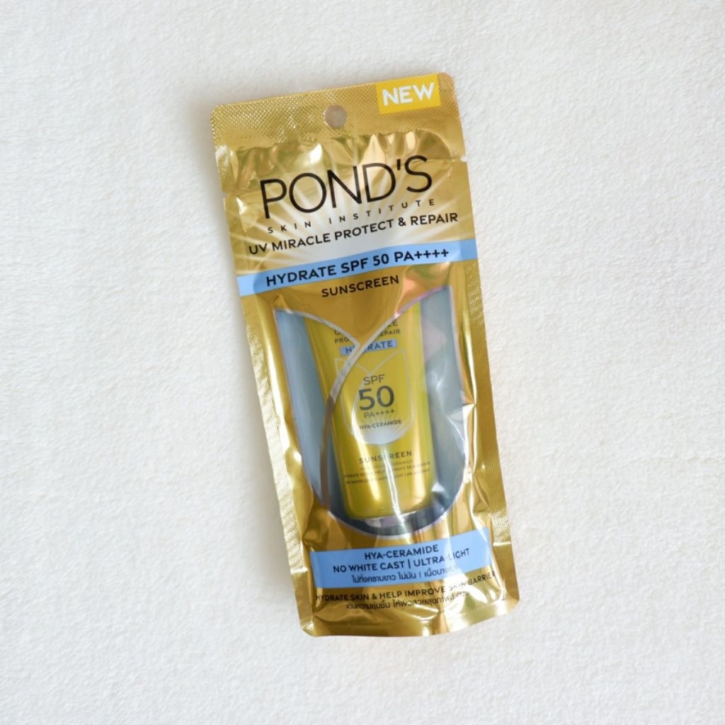 Pond’s พอนด์ส กันแดด เนื้อพุดดิ้ง SPF 50 PA++++ สูตรชุ่มชื่น 30 กรัม