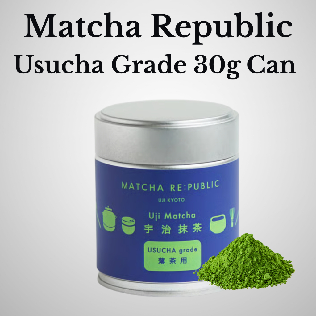 Matcha Republic Uji Matcha Can Usucha Grade Japanese Green tea Powder