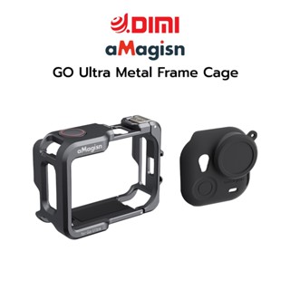 aMagisn GO Ultra Metal Frame Cage สำหรับ Insta360 Go Ultra