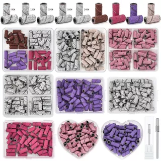 หัวเจียรกระดาษทรายขัดเล็บ ชุดหัวทรายขัดเล็บมินิ 3 มม./ยาว 13 มม.Sanding Band Set