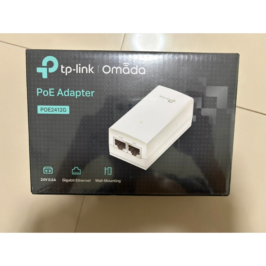 TP-Link POE Adapter 24V 0.5A (12W) รุ่น POE2412G