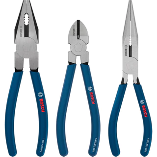 Bosch คีม รุ่น Bosch Range - คีมปากจิ้งจก ปากแหลม ปากเฉียง คีมคอม้า ชุดคีม คีมชุด