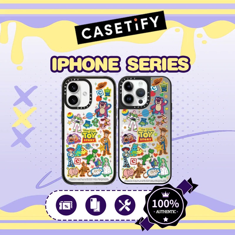 [Prepare to ship]CASETiFY | Toy Story เคสป้องกัน iPhone15 Pro Max/16 Plus/14 Pro/12/13 Pro/13ProMax