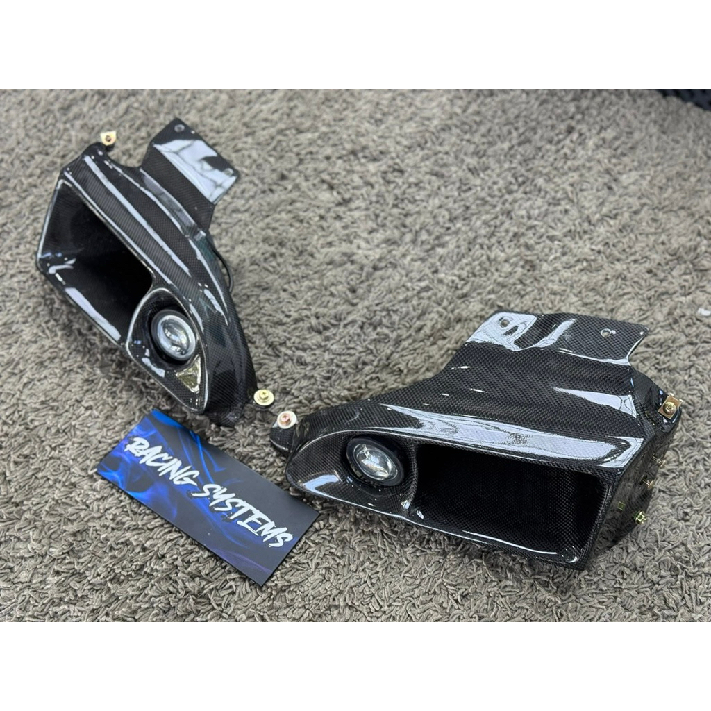 ดักลมไฟหน้า EG 3Door / 4Door งาน Carbon.