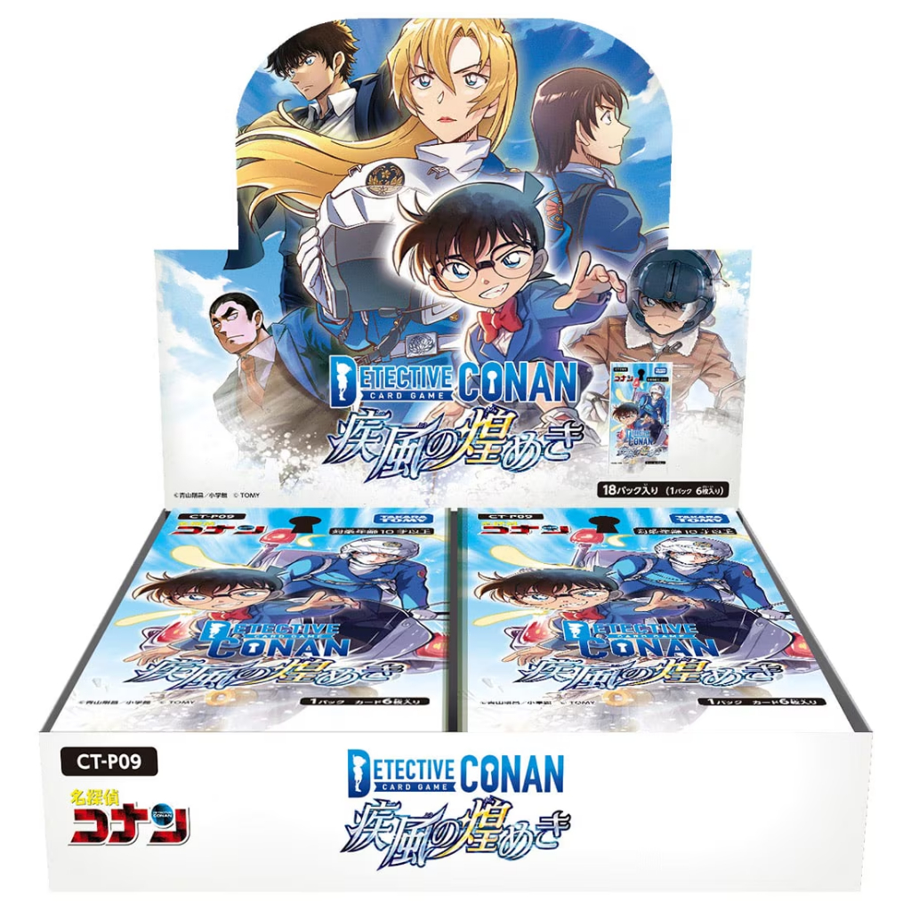 Takara Tomy Detective Conan TCG CT-P09 Booster Box 09 Sparking Gale 4904810083221 (การ์ด)