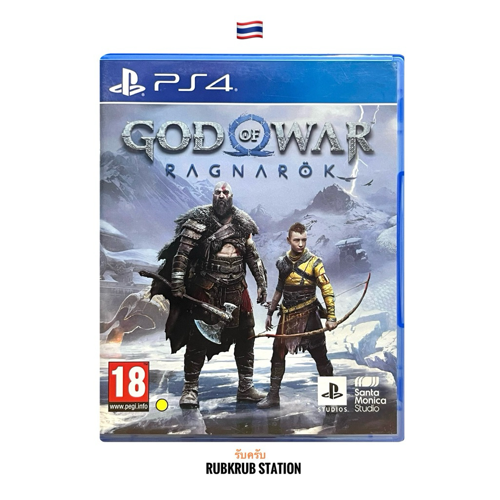 แผ่น Ps4 God of war Ragnarok 🇹🇭