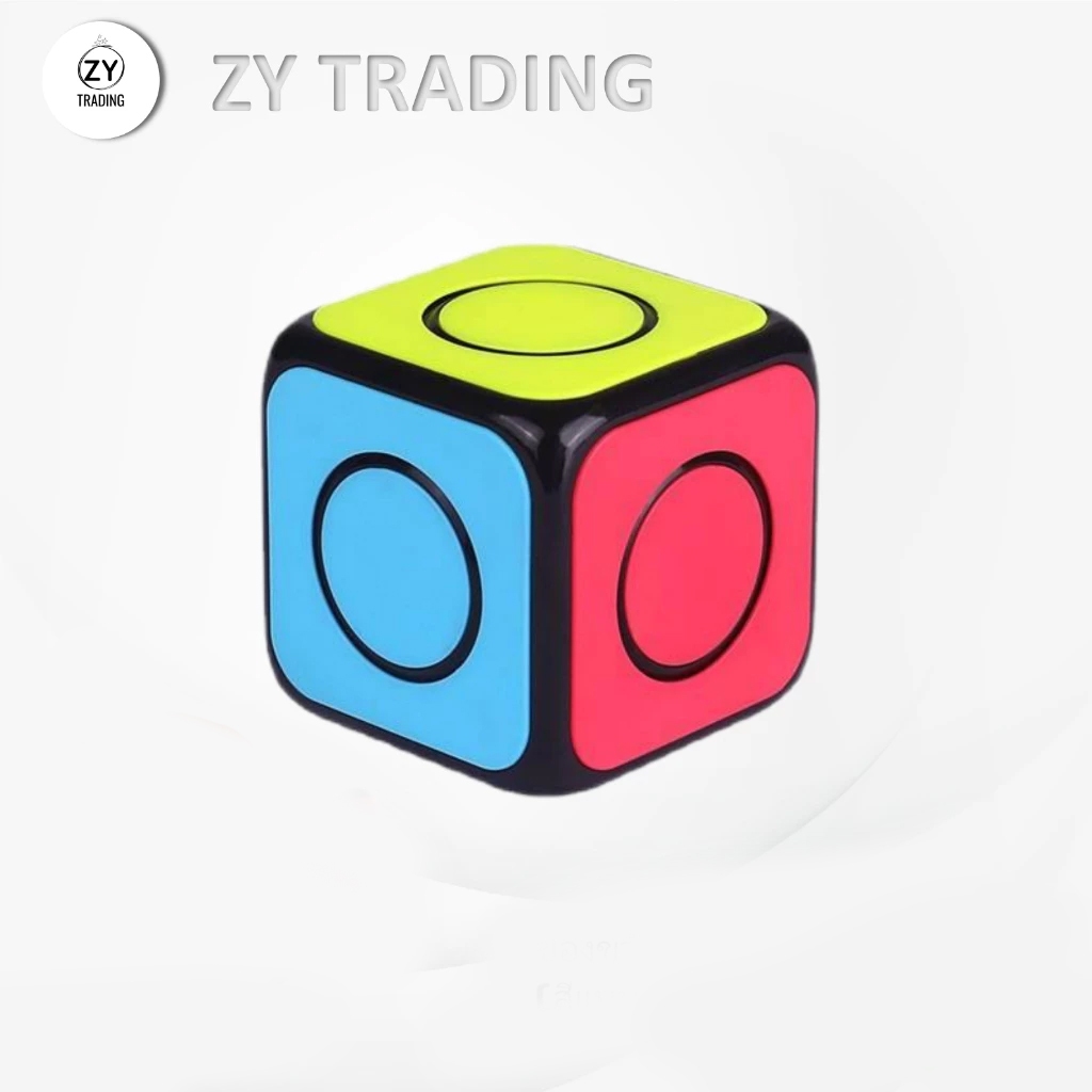 รูบิค 1x1 แม่เหล็ก Qiyi Fidget Speed Puzzle แกนแม่เหล็ก ลูกบาศก์มายากลปริศนา
