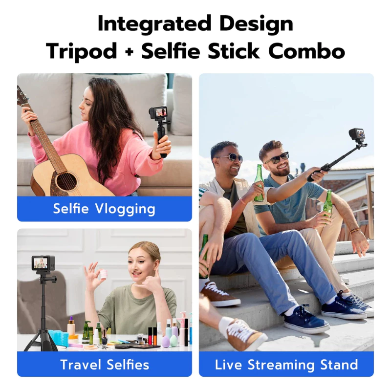 Telesin GoPro / DJI Osmo360 / Action 6 / 5Pro / 4 / 3 Insta360 Mini Selfie Stick thumbnail 9