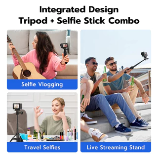 Telesin GoPro / DJI Osmo360 / Action 6 / 5Pro / 4 / 3 Insta360 Mini Selfie Stick