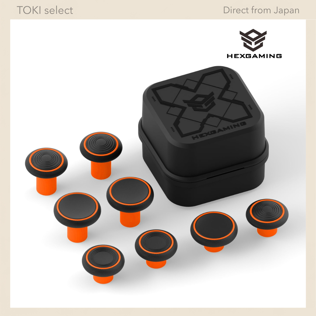 HEXGAMING Phantom & Ultimate Pro Compatible Replacement Thumbsticks - Two Height Options, Convex & C