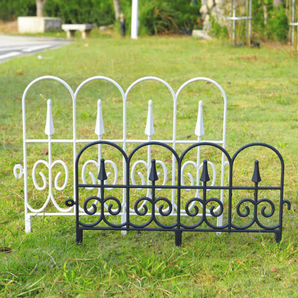 "1ชิ้น" รั้วพลาสติก (2รุ่น)  ดัดโค้งงอได้  มี3ขนาด  รั้วสำหรับตกแต่งสวน DIY