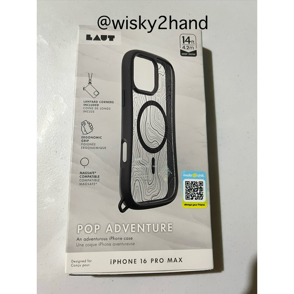 เคส LAUT รุ่น Pop Adventure 16 Pro Max❤️