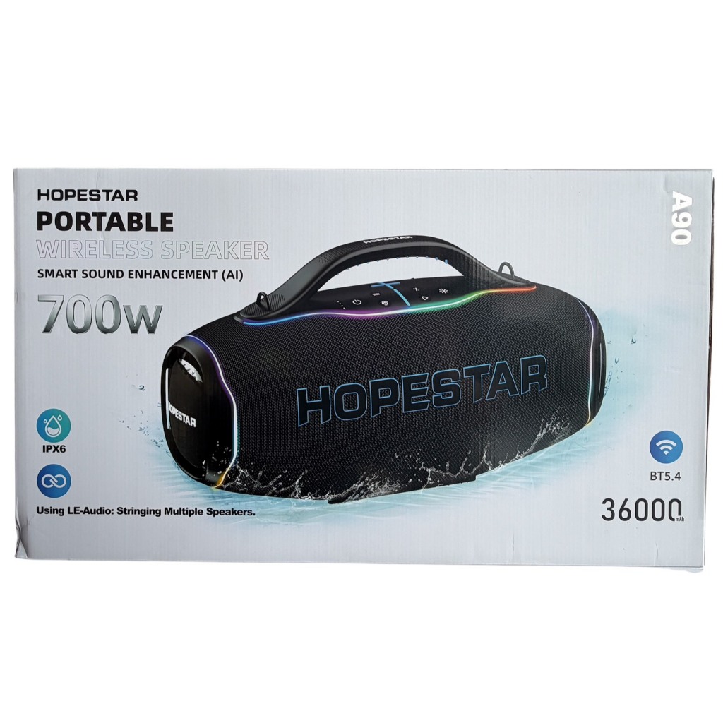 ลำโพง Hopestar A90  700W + 1 microphoneไร้สาย
