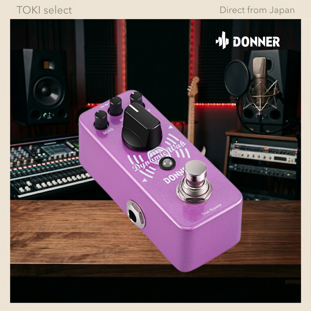 Donner Dynamic Auto Wah Pedal Wah Guitar Effect