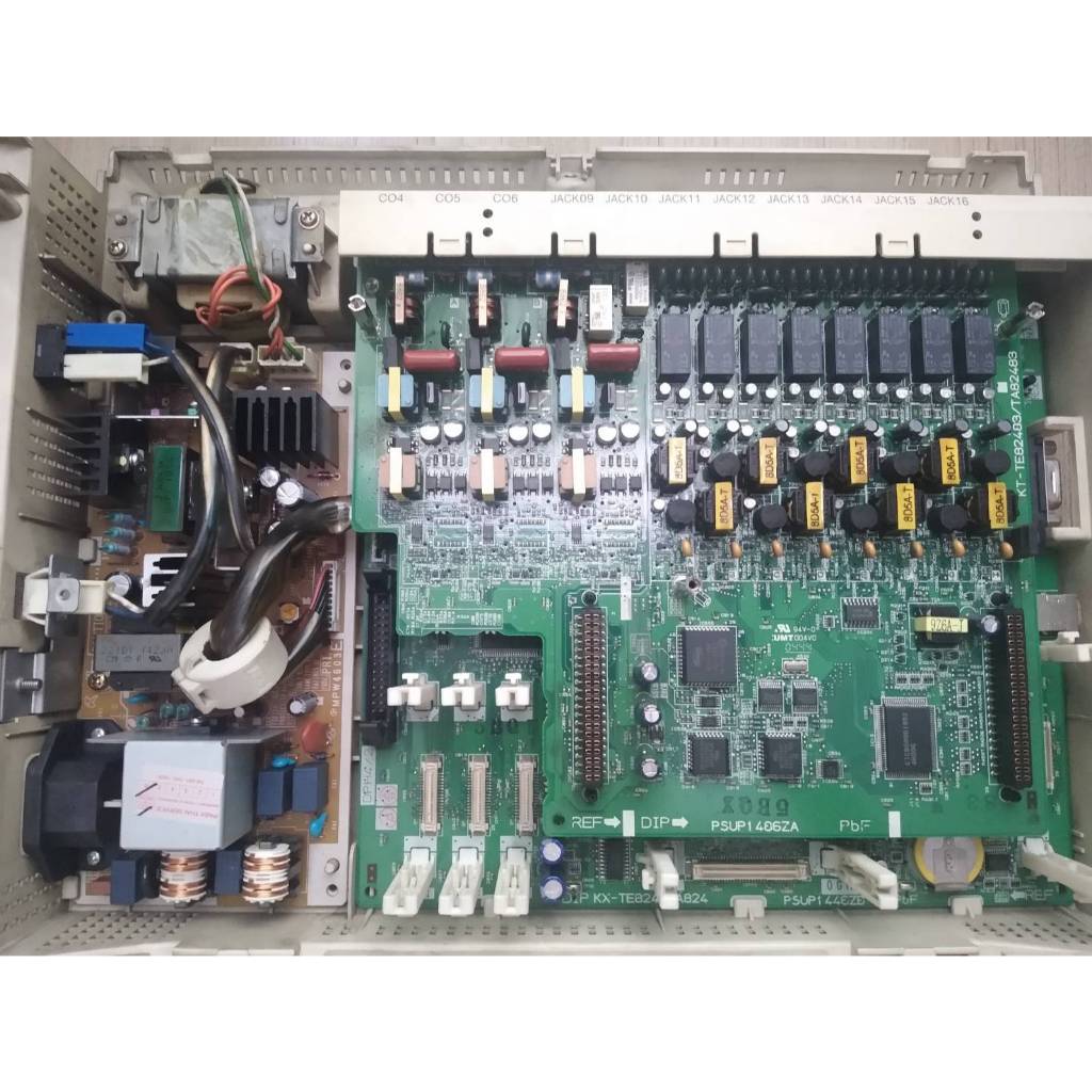 [อะไหล่] Power Supply + EX Card ของ PBX Panasonic KX-TEM824BX Advanced Hybrid System