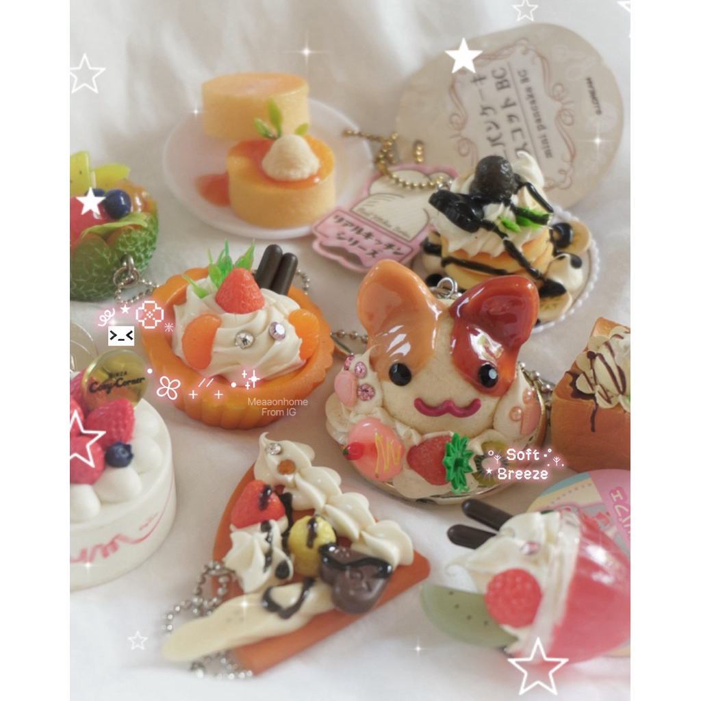 Decoden Dessert Keychains, พวงกุญแจขนมหวานญี่ปุ่น