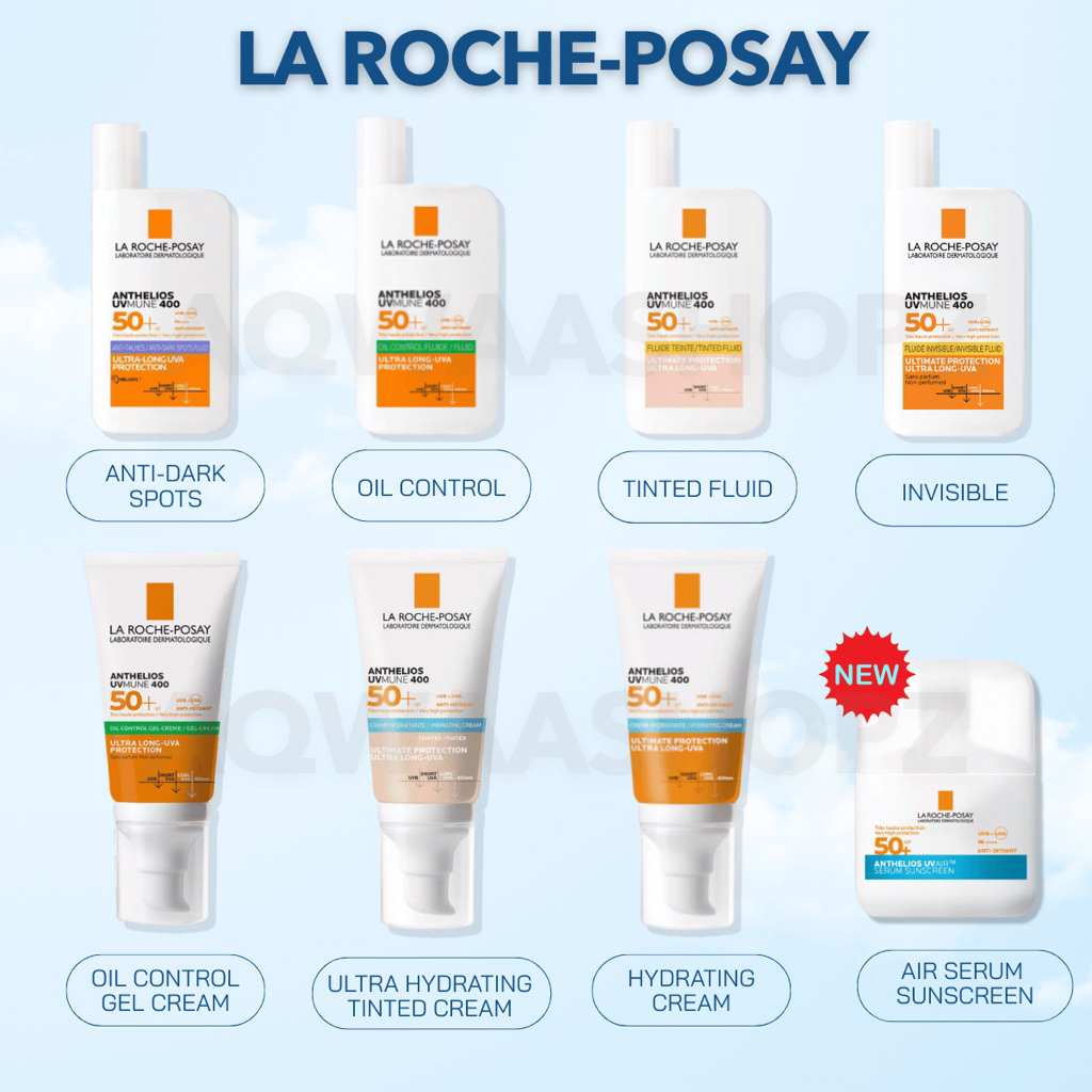 🩵 กันแดด Laroche posay ทั้งแบบ air serum / fluid / gel cream / spray
