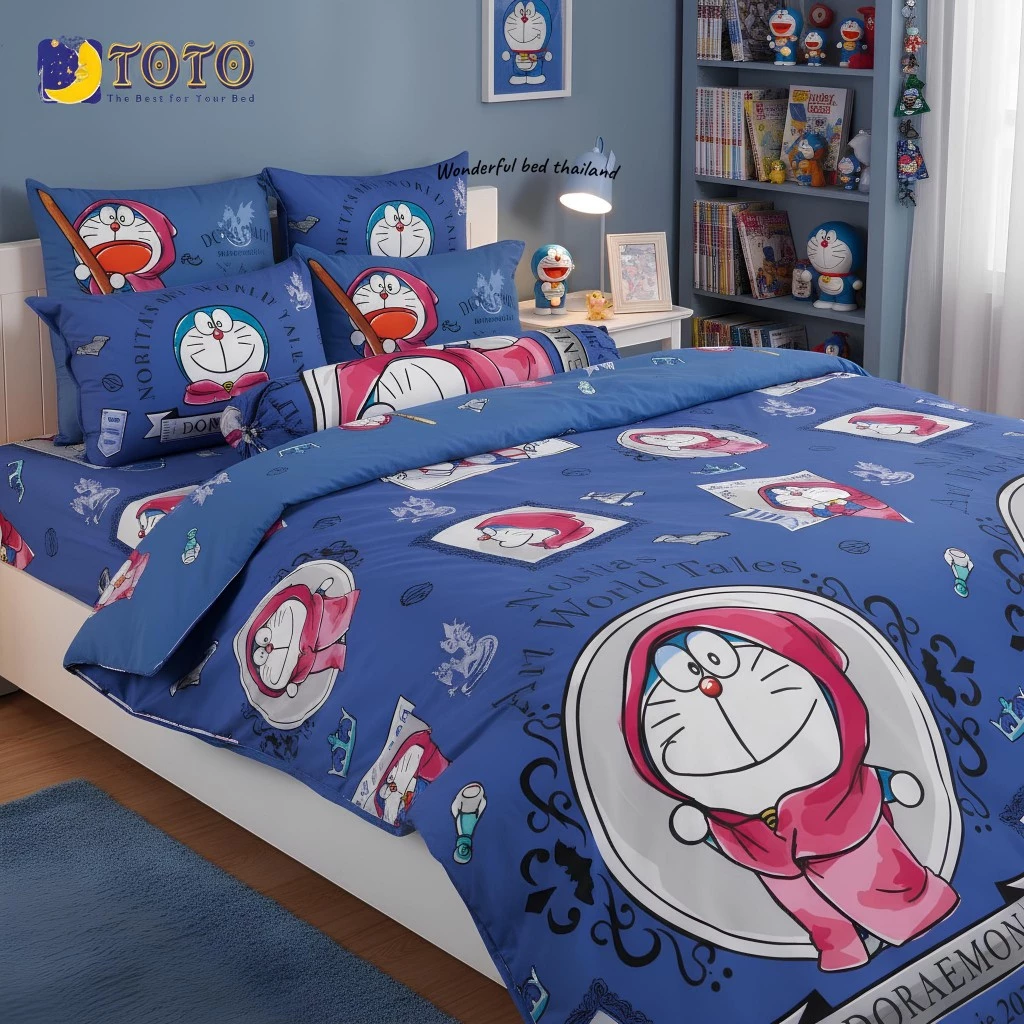 ชุดเครื่องนอน TOTO ลายโดราเอมอน รุ่น DMV178 thumbnail 3