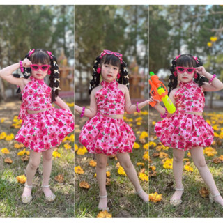 🌸🌼ชุดเซต รุ่นบอลลูนผูกหลังโบว์ใหญ่🚙พร้อมส่งโรงงานไทย🎊🎀