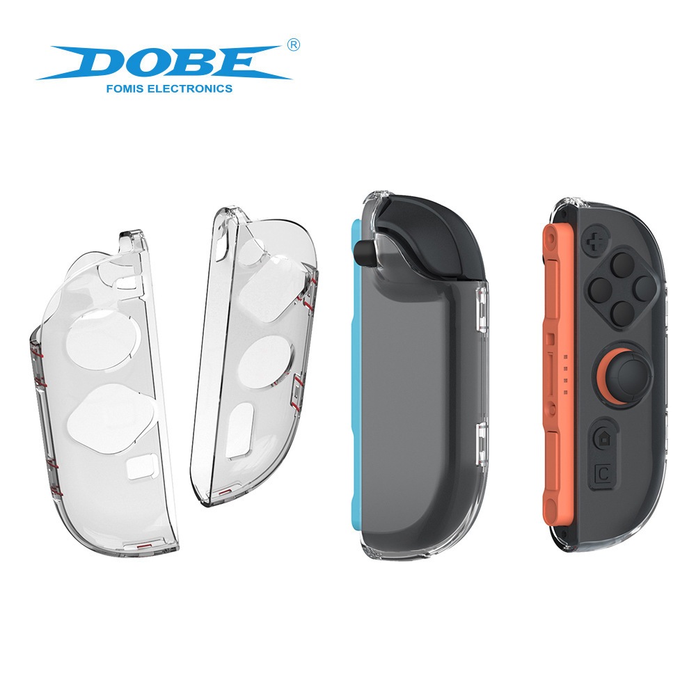เคสใสคริสตัลป้องกันสำหรับ Nintendo Switch 2 ใส่ jpy-con sw2 dobe  ด้านซ้ายและขวา