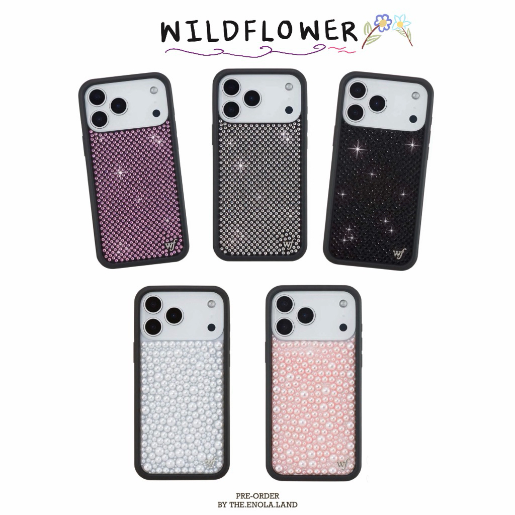 (≧◡≦) ♡── 𝐏𝐫𝐞-𝐎𝐫𝐝𝐞𝐫 & มีพร้อมส่ง *💎𝐑𝐡𝐢𝐧𝐞𝐬𝐭𝐨𝐧𝐞💍& 𝐏𝐞𝐚𝐫𝐥🐚🫧・ﾟ𝐖𝐢𝐥𝐝𝐟𝐥𝐨𝐰𝐞𝐫 𝐜𝐚𝐬𝐞𝐬 🇺🇸 แท้ 💯