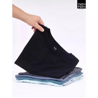 YuenPuen ยืนพื้นเสื้อยืดคอกลม 20 สี ไม่ยืด ไม่ย้วย เสื้อสีพื้น ผ้าCotton ผสม Polyester ผ้านุ่ม