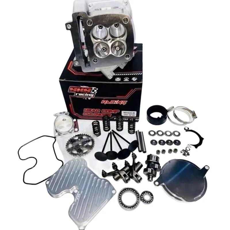 SKS Racing : ชุดฝาสูบ Exciter 4 วาล์ว 30/33 และ 32/35 สำหรับ Wave125